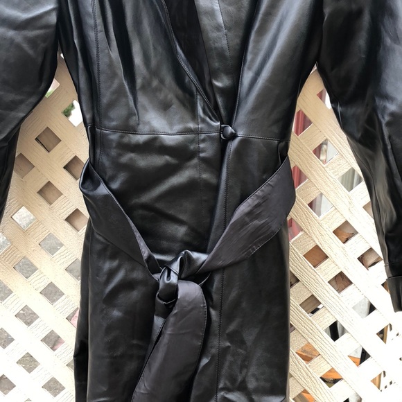 Lai Meng Five Cats Trench Coat NWOT - Picture 4 of 7